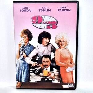 Twentieth Century Fox 9 to 5 DVD Jane Fonda Lily Tomlin Dolly Parton EUC